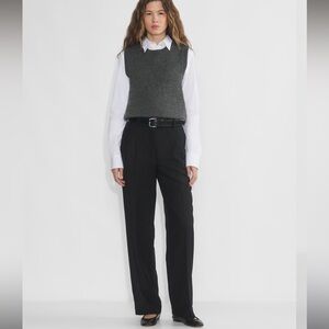 Aritzia effortless pants black size 4